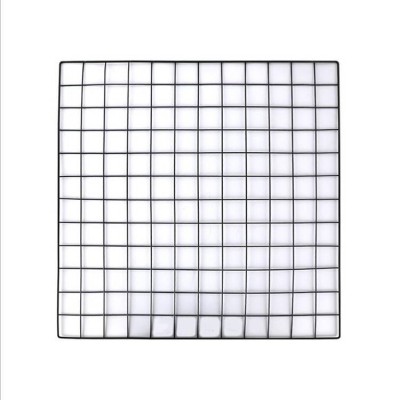 Home Furniture Decor Grid Photo Wall Decorative Wall Hanging Black Wire Wall Grid For Bedroom